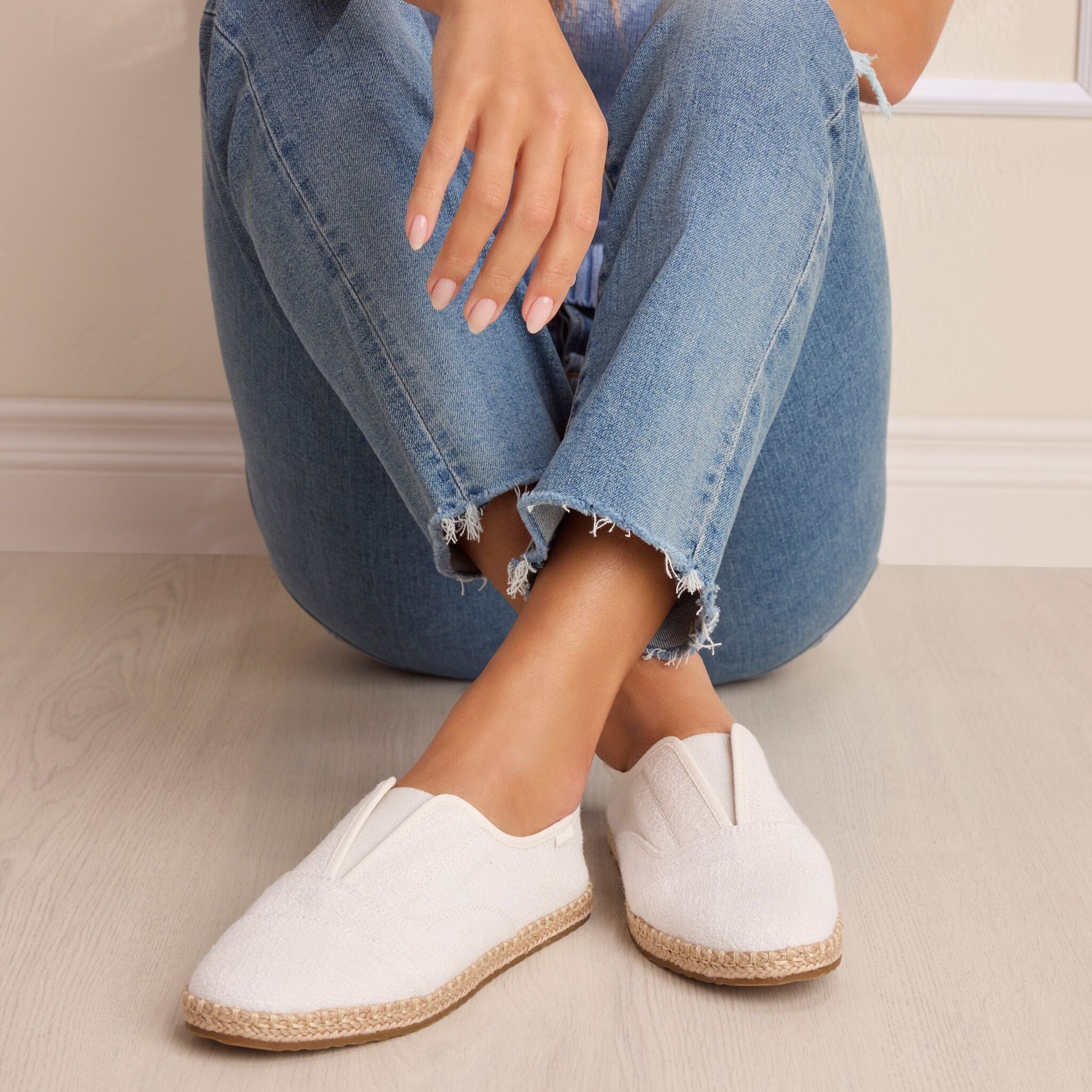 SOOR PLOOM シューズ　size27 Womens Palmera Plus Vintage White – TOMS.com