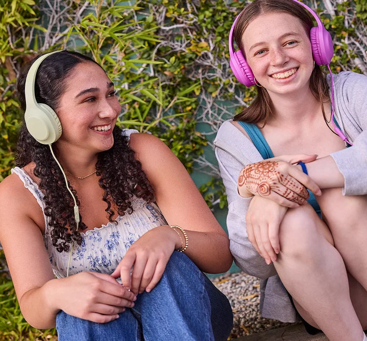 Friends listening to music.