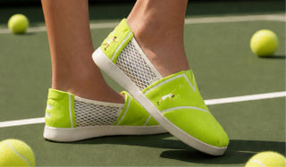 Women's Alpargata Plus in Neon Yellow Tennis Felt