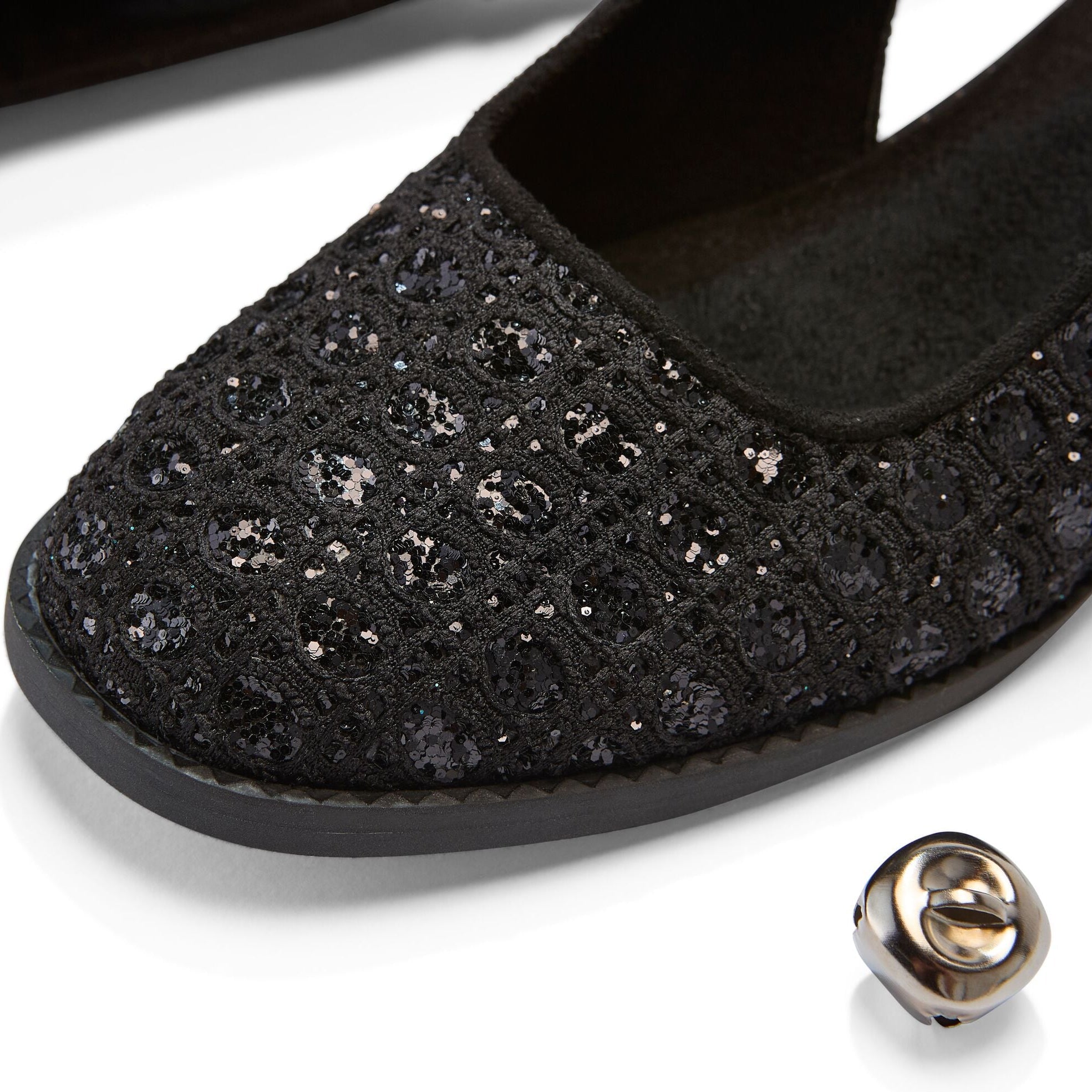 black sparkly dress shoes Back Sparkly Dress Shoes | Amali Geno