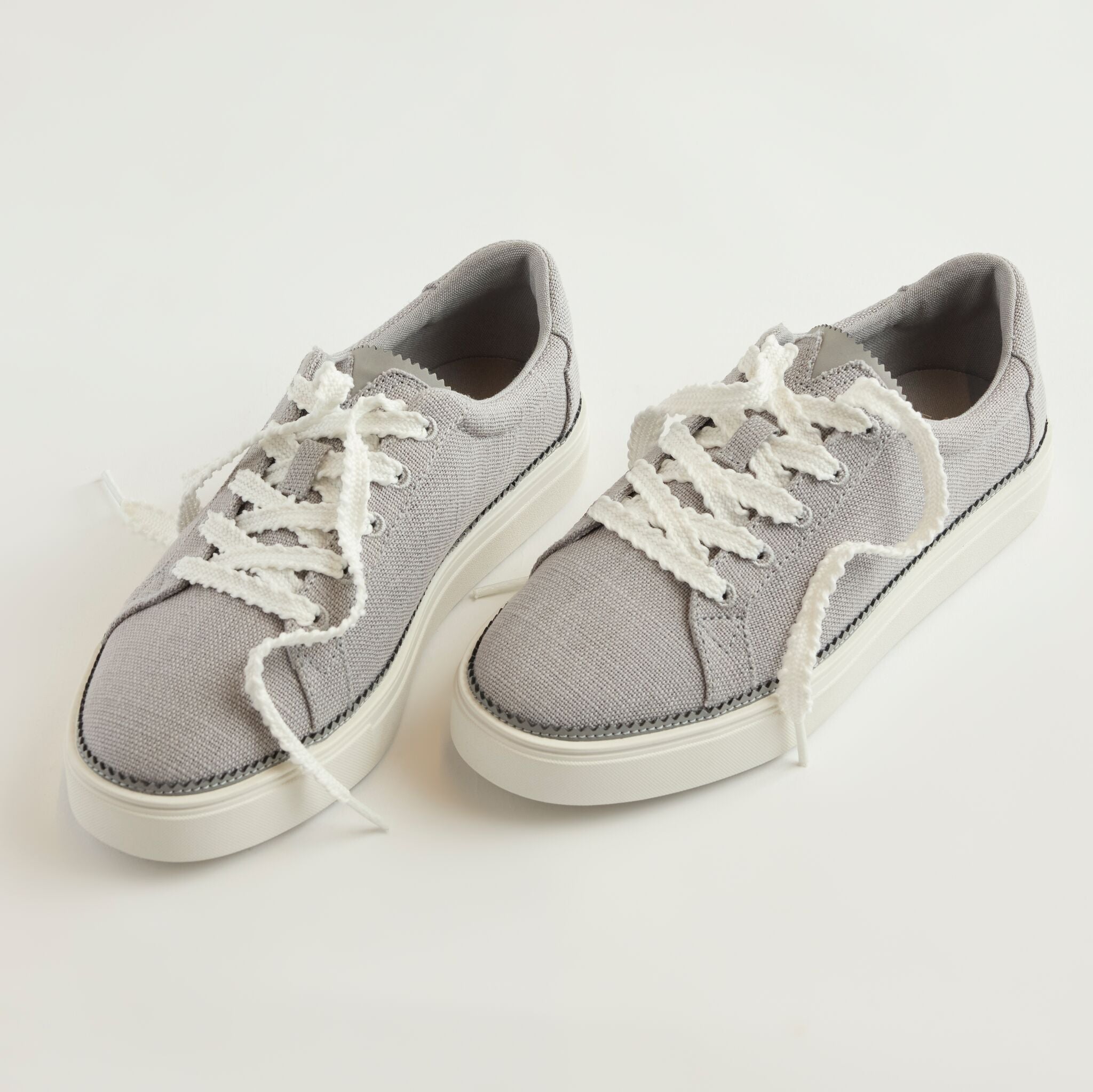 Womens Izzy Lace-Up Sneaker Drizzle Grey Heritage Canvas – TOMS.com