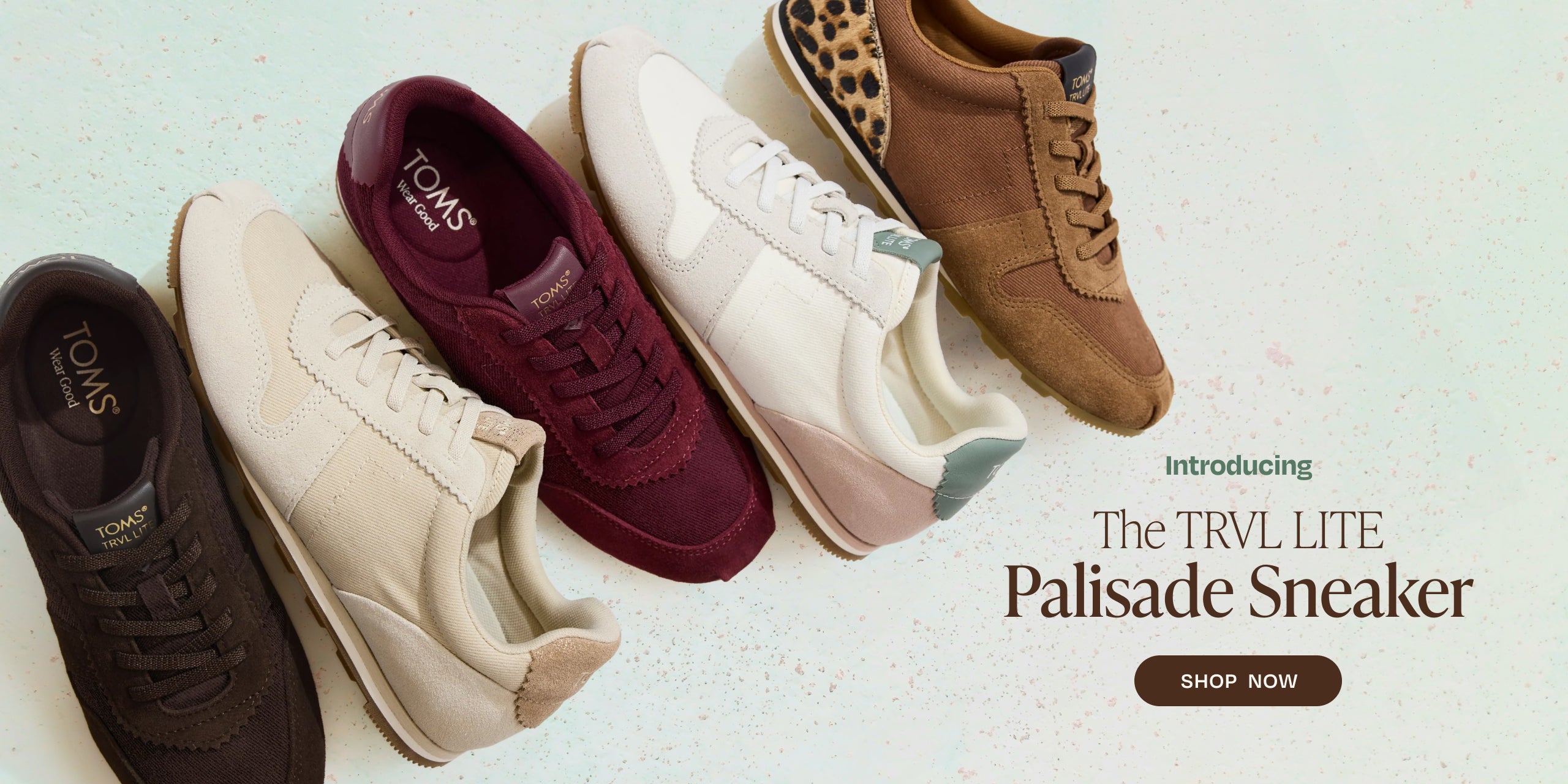 Introducing The TRVL LITE Palisade Sneaker. SHOP NOW: 5 color options shown.