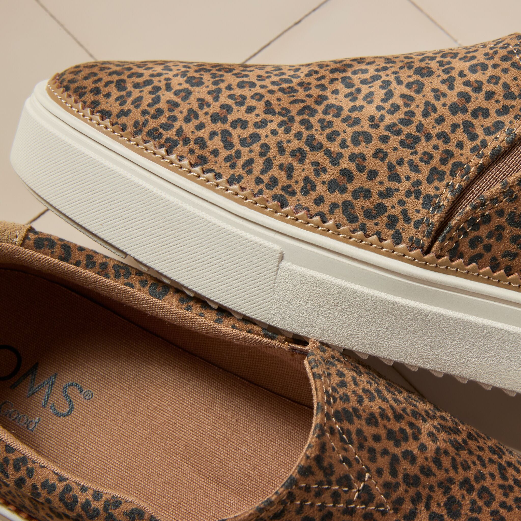 Womens Emily Slip On Sneaker Toffee Leopard Print – TOMS.com