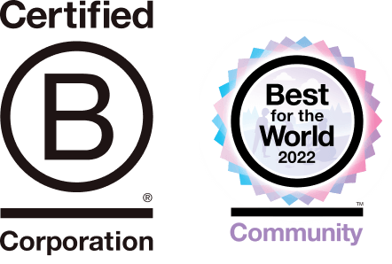 Certified B Corporation. Best for the World 2022.