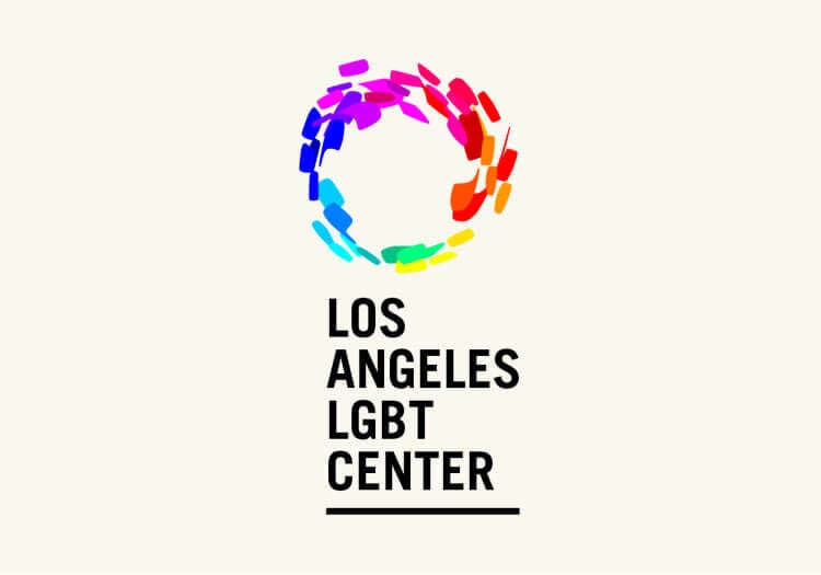 Los Angeles LGBT Center logo.