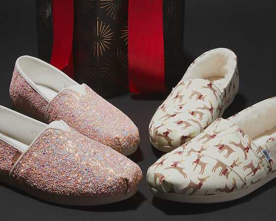 Women's Holiday Exclusive Alpargatas in various colors shown.