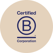 B Corporation logo.