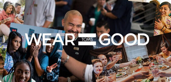 Wear Good logo. TOMS Impact Partners.