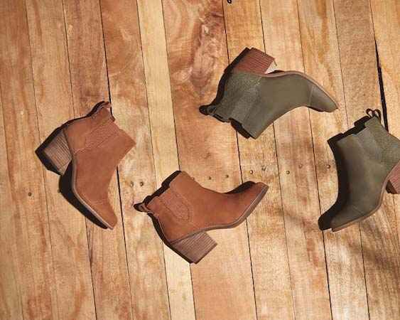 Women's Evelyn Boot various colors shown.
