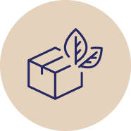Graphic of a package.