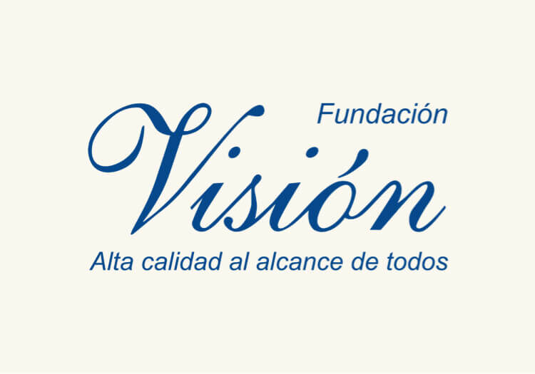 Fundación Visión logo. 