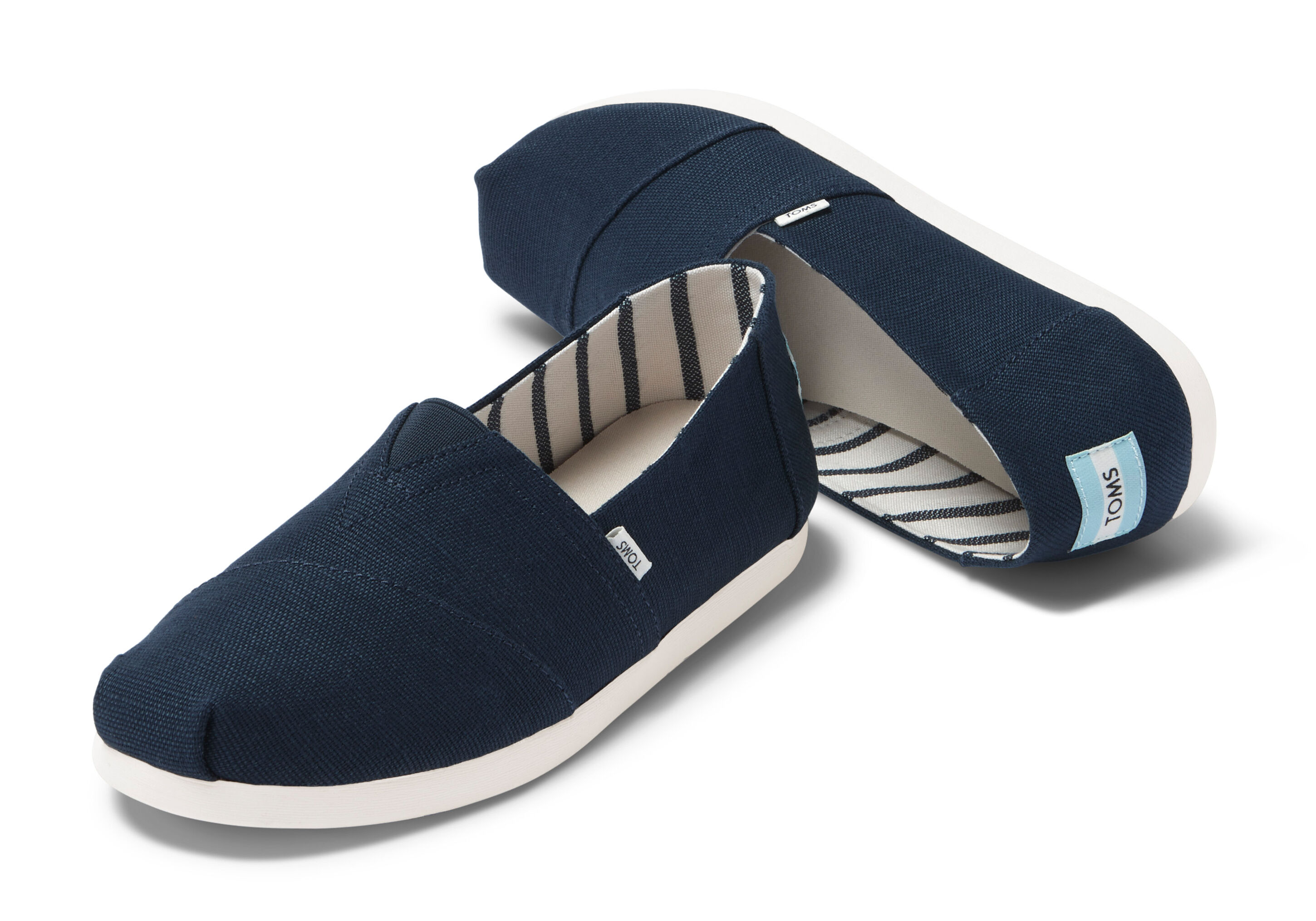 9 UK TOMS Women's Alpargata Loafer Flat Blue