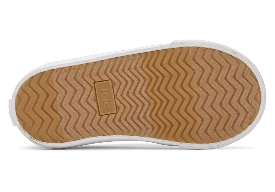 Fenix Drizzle Grey Double Strap Toddler Sneaker Bottom Sole View Opens in a modal