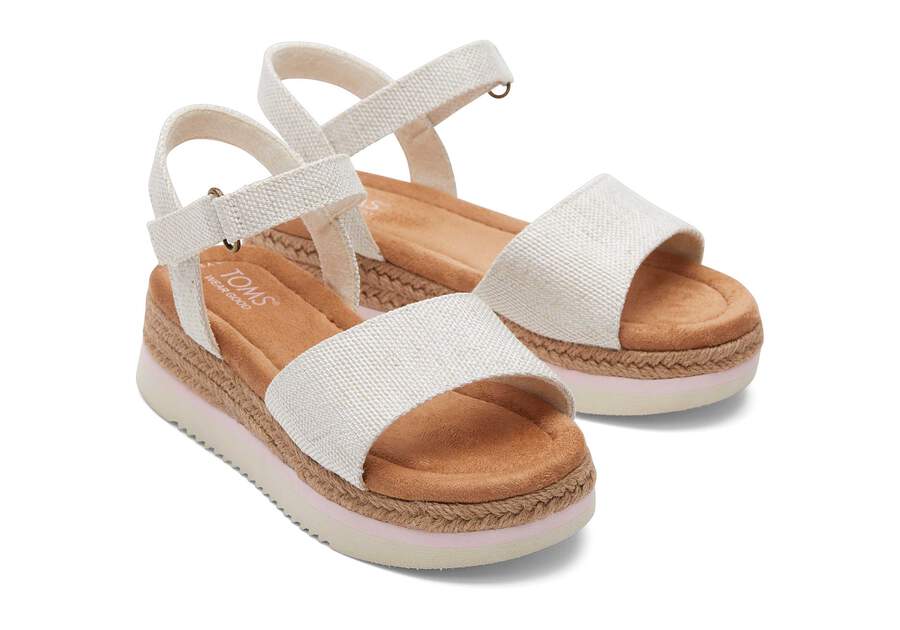 Youth Diana Natural Kids Shoe Front View Opens in a modal