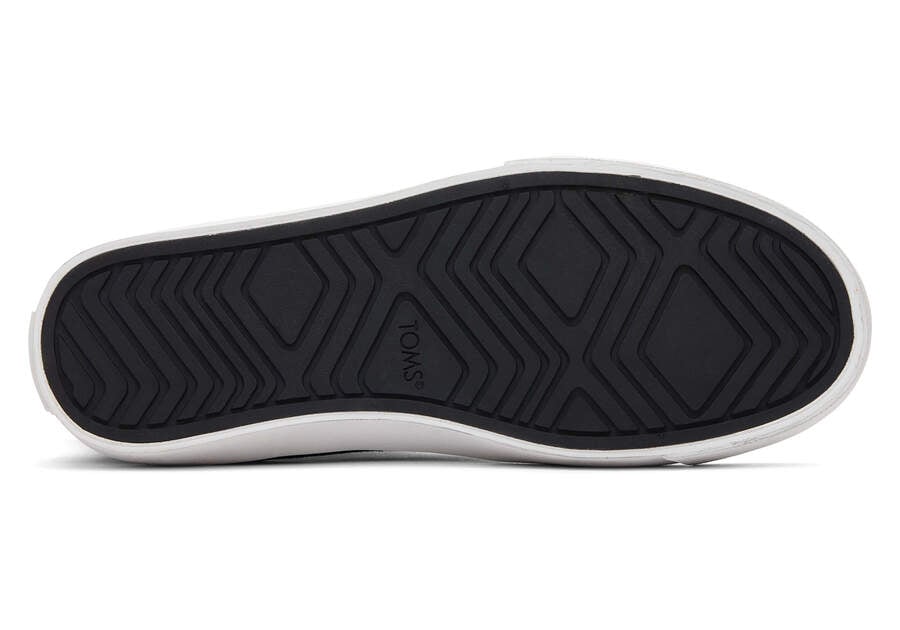 Fenix Platform Chelsea Black Suede Sneaker Bottom Sole View Opens in a modal