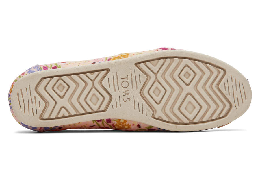 Alpargata Quilted Floral Bottom Sole View Opens in a modal