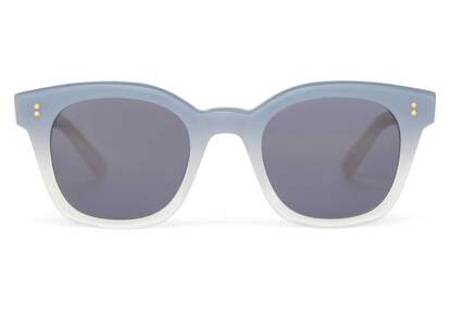 Rome Chalky Blue Fade Handcrafted Sunglasses