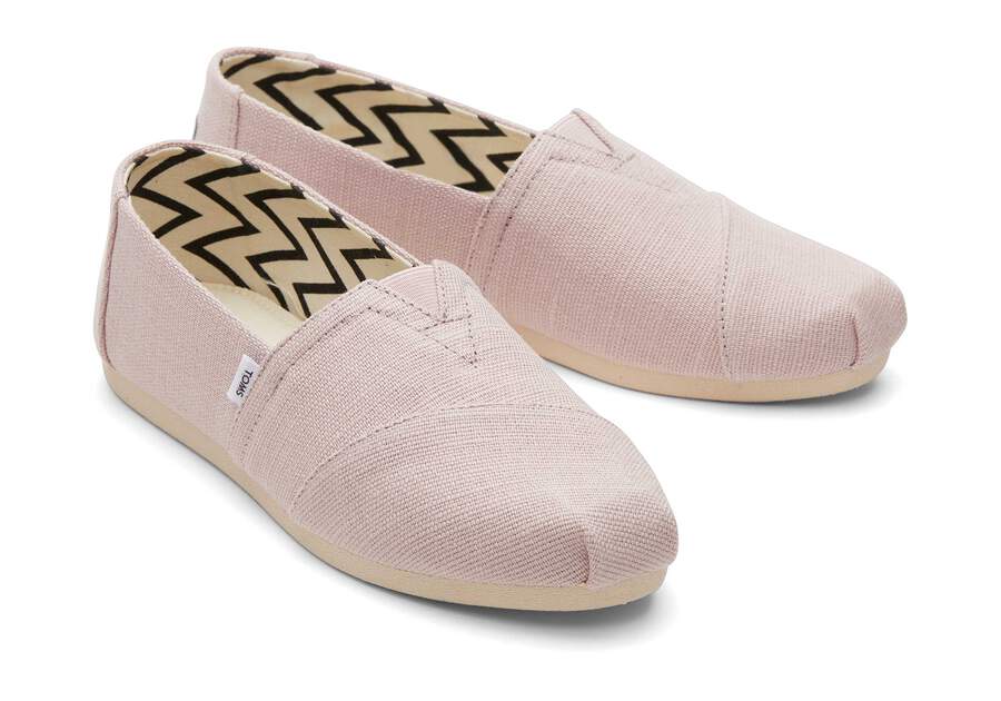 Alpargata Ballet Pink Heritage Canvas Front View Opens in a modal