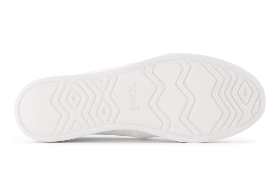 Alpargata Plus White Recycled Cotton Canvas Bottom Sole View Opens in a modal