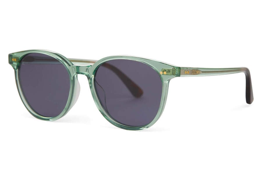 Bellini Jade Handcrafted Sunglasses Side View