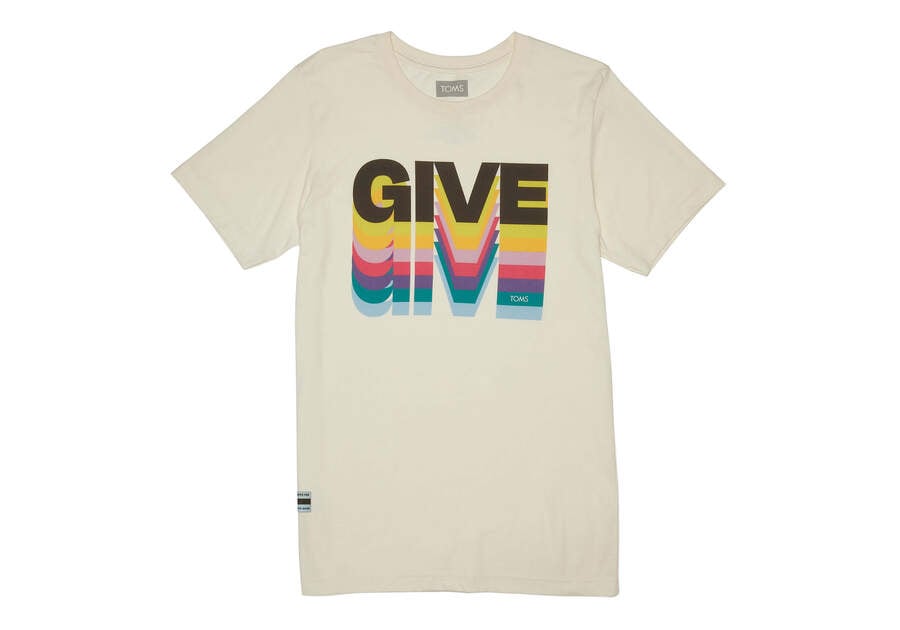 Give Tee Front View