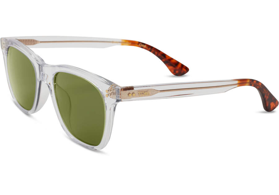 Fitzpatrick Crystal Handcrafted Sunglasses Side View Opens in a modal