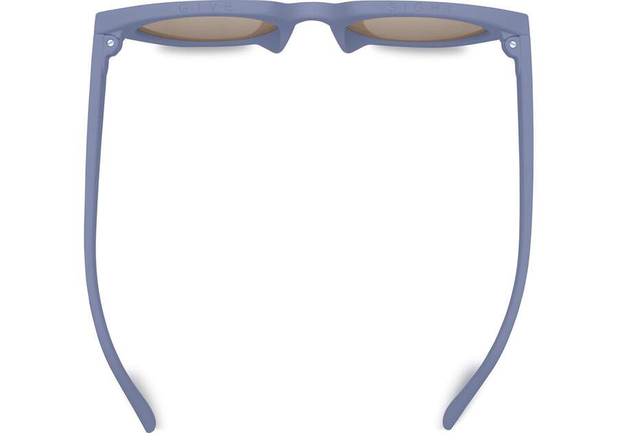 TRAVELER Lourdes Matte Infinity Blue Mother of Pearl Lens Top View Opens in a modal
