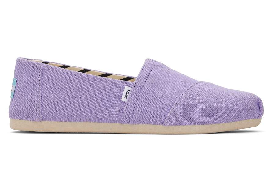 Alpargata Vintage Purple Heritage Canvas Side View Opens in a modal