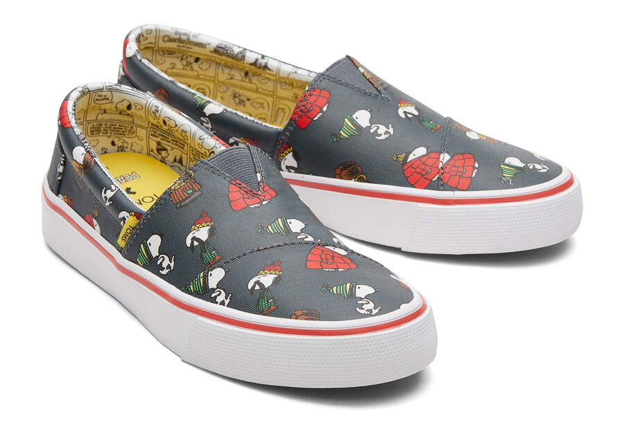TOMS X Peanuts® Fenix Front View Opens in a modal