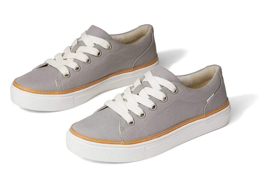 Grey Canvas Alex Up Sneaker |