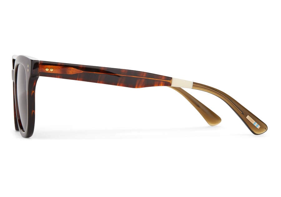 Venice Caramel Striated Handcrafted Sunglasses  Opens in a modal