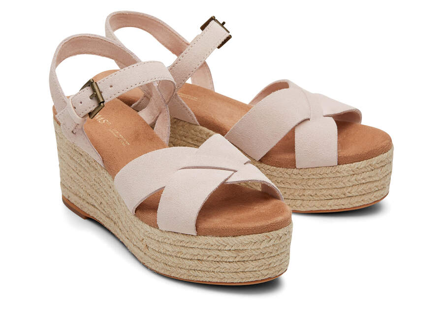 Willow Platform Sandal Front View Opens in a modal