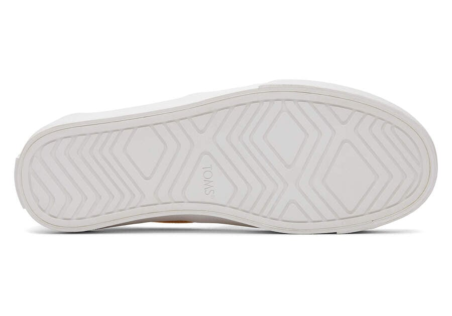 Fenix Platform Mango Canvas Slip On Sneaker Bottom Sole View
