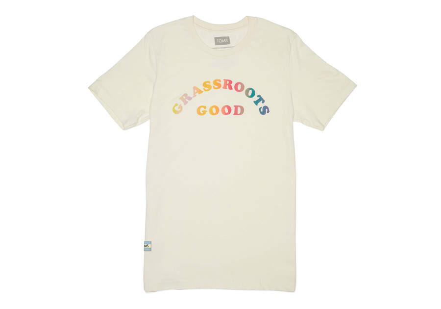 Grassroots Good Tee Front View Opens in a modal