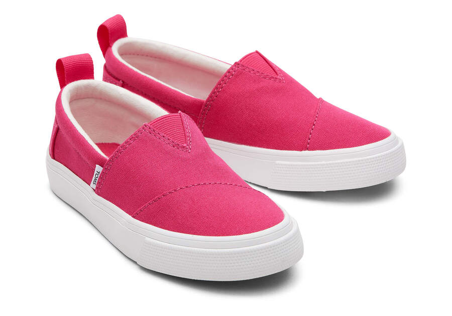 Youth Fenix Slip-On Canvas Front View
