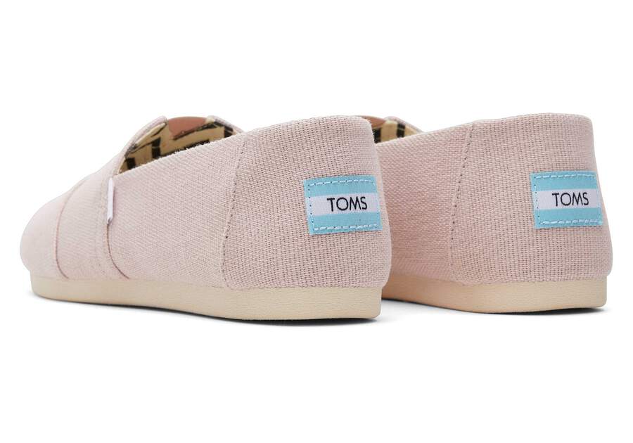 Alpargata Ballet Pink Heritage Canvas Back View Opens in a modal