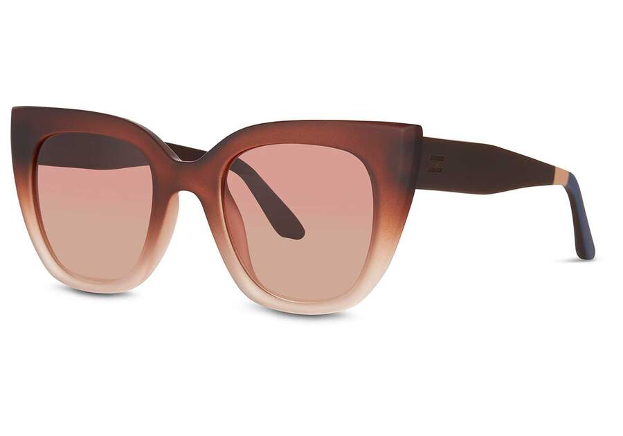 Sydney Ombre Traveler Sunglasses Side View Opens in a modal