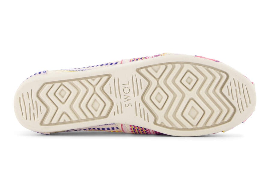 Alpargata Sunset Woven Stripes Bottom Sole View Opens in a modal