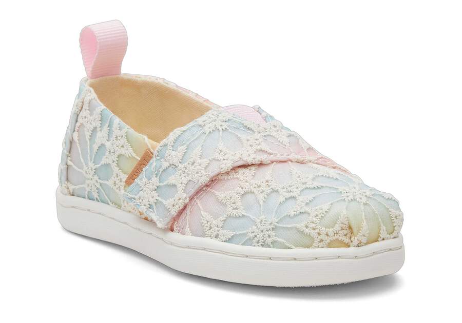 Alpargata Ombre Floral Lace Toddler Shoe  Opens in a modal