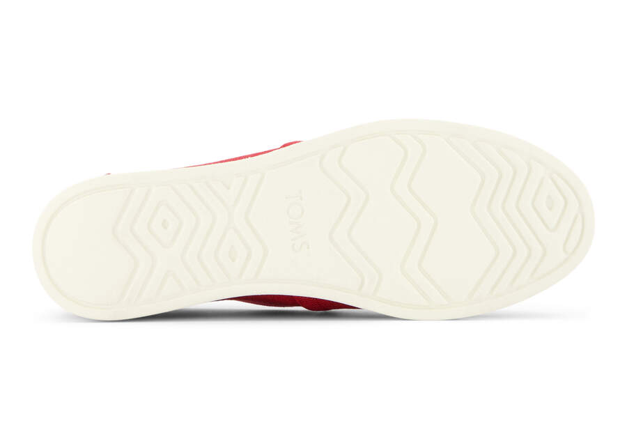 Alpargata Plus Red Heritage Canvas Bottom Sole View Opens in a modal