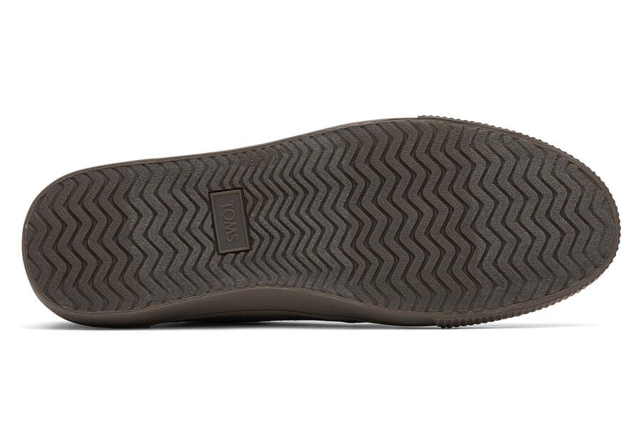 Carlo Graphite Heritage Canvas Lace-Up Sneaker Bottom Sole View Opens in a modal
