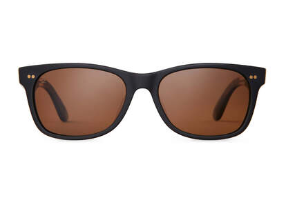 Beachmaster 301 Black Zeiss Polarized Handcrafted Sunglasses