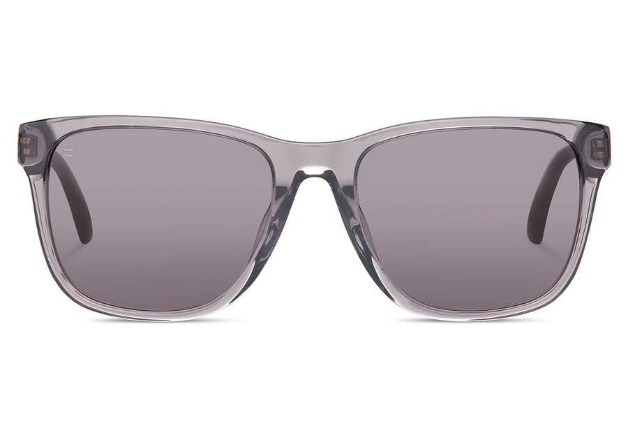 Austin Grey Handcrafted Sunglasses Front View