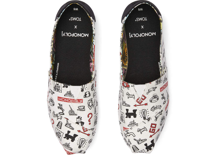 TOMS X Monopoly Icons CloudBound™ Alpargata Top View Opens in a modal