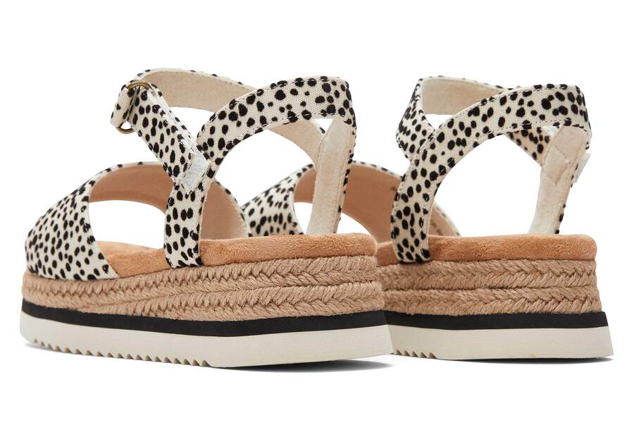 Youth Diana Mini Cheetah Kids Shoe Back View Opens in a modal
