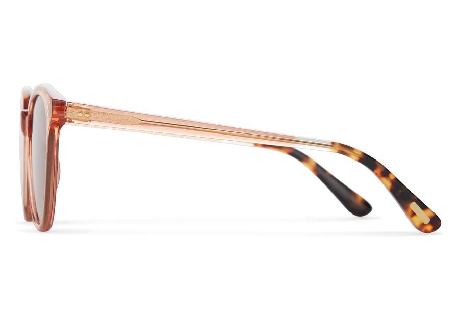 Aaryn Apricot Handcrafted Sunglasses  Opens in a modal