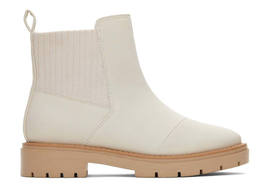 Cort Light Sand Vegan Boot Side View Opens in a modal