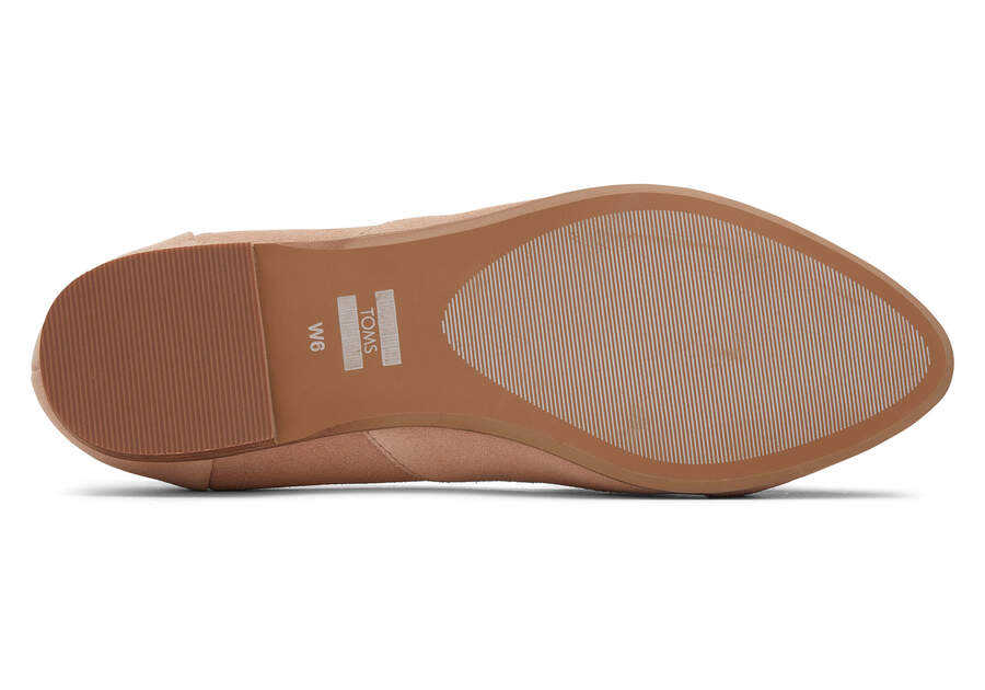 Jutti Neat Brown Suede Flat Bottom Sole View