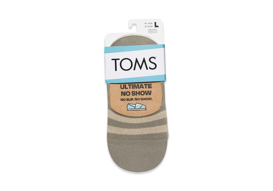 No Show Mixed Neutral 3 Pack Socks
