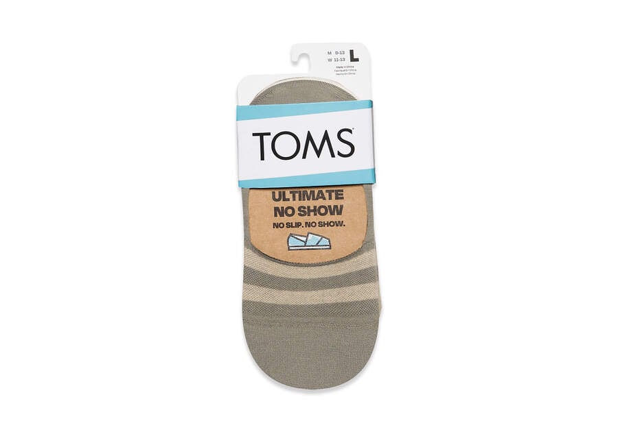 Classic No Show Socks Mixed Neutral 3 Pack Additional View 3